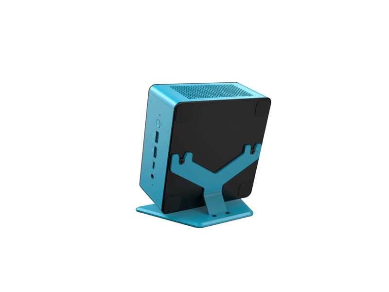 Minisforum UM780 XTX — Malachite Blue com USB e power